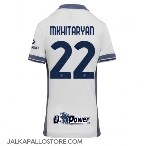 Inter Milan Henrikh Mkhitaryan #22 Vieraspaita Naisten 2024-25 Lyhythihainen